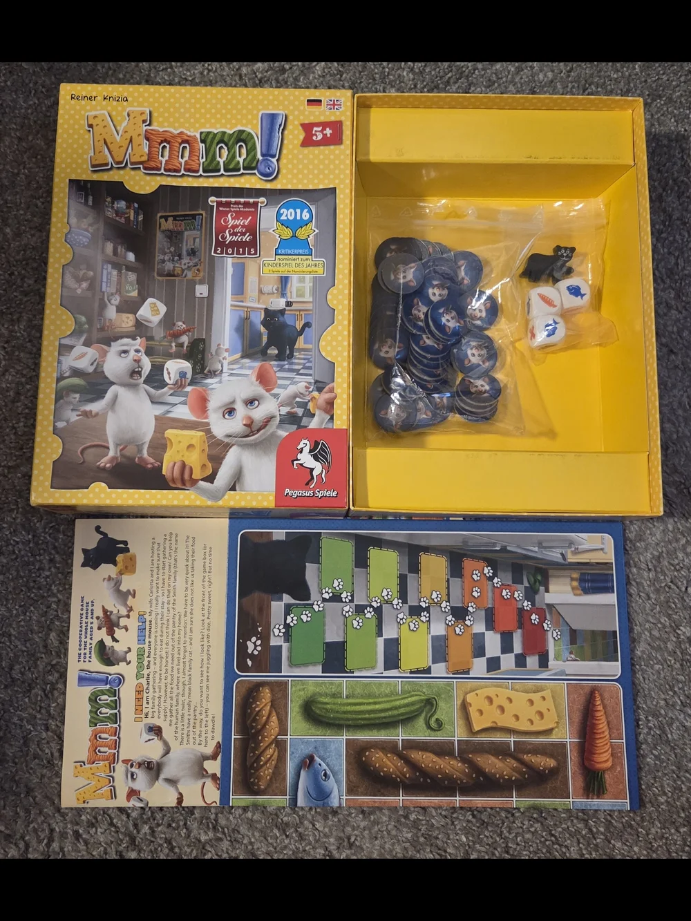 Mmm! Board Game By Reiner Knizia - Great Family Game